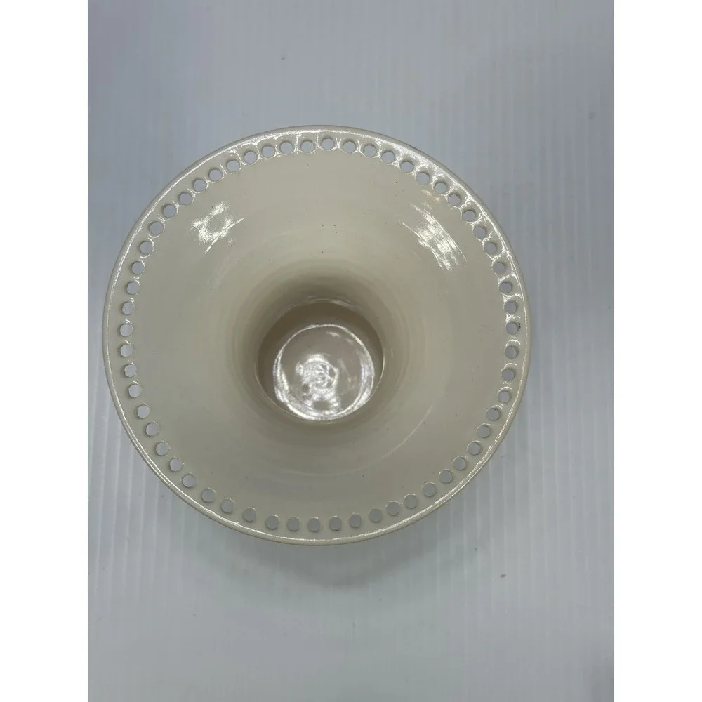Vintage Barb Lund‎ Indiana  Studio Pottery Trumpet Earring Hanger Holder Vase